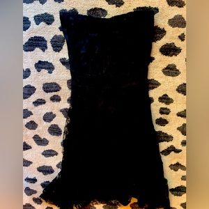 Small strapless lace dress